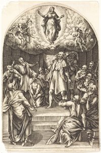 Nanebevzetí Panny Marie od Jacques Callot