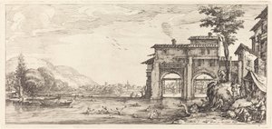 The Bathers, pravděpodobně c. 1630. od Jacques Callot