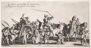 Bohemians, c. 1621-1625. od Jacques Callot