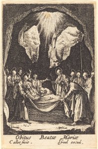 Pohřeb Panny Marie od Jacques Callot