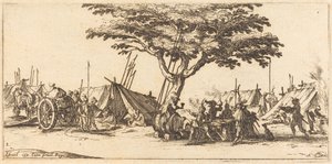Tábor, c. 1633. od Jacques Callot