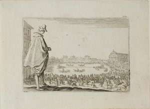 Závody vozů v Santa Maria, od The Caprices od Jacques Callot