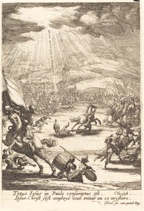 Obrácení svatého Pavla od Jacques Callot
