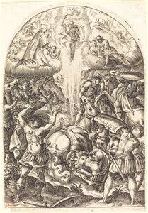 Obrácení svatého Pavla, 16081611. od Jacques Callot