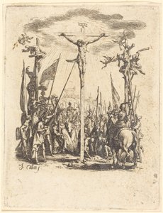 Ukřižování od Jacques Callot