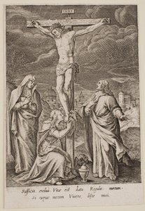 Ukřižování od Jacques Callot