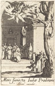 Jidášova smrt, c. 16341635. od Jacques Callot