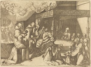 Smrt královny od Jacques Callot