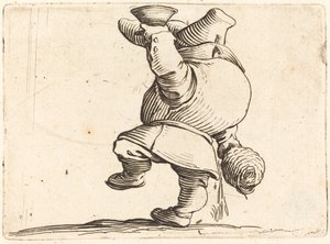 Piják, Pohled zezadu od Jacques Callot
