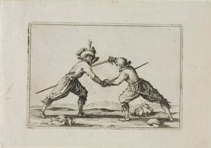 Souboj s meči od The Caprices od Jacques Callot