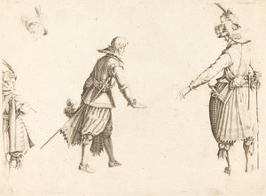 Zápis vojsk od Jacques Callot