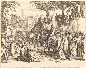 Vjezd do Jeruzaléma od Jacques Callot