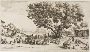 Veletrh v Gondreville od Jacques Callot