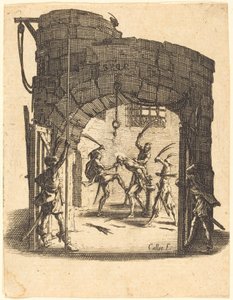 Bičování od Jacques Callot