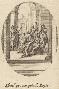 Bičování, c. 1631. od Jacques Callot