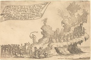 Plavidlo hory Parnass od Jacques Callot