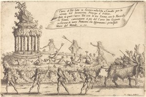The Float of Thetis, 1616. od Jacques Callot