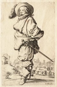 Pán v kožešinovém kabátě od Jacques Callot