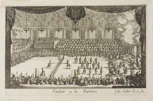 Velký turnaj: Boj od Jacques Callot