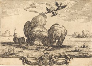 Velká skála od Jacques Callot