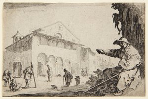 Špitál od Jacques Callot