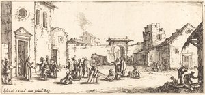 Nemocnice od Jacques Callot