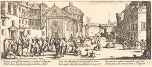 Nemocnice od Jacques Callot