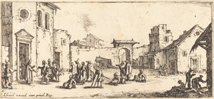 Nemocnice od Jacques Callot