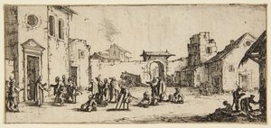 Nemocnice od Jacques Callot