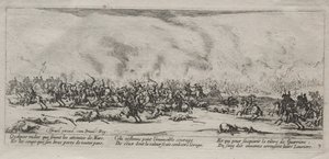 The Large Miseries of War: The Battle, 1633. od Jacques Callot
