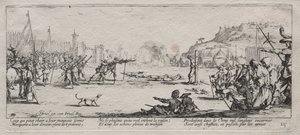 The Large Miseries of War: The Fire Squad od Jacques Callot