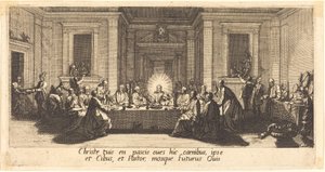 Poslední večeře od Jacques Callot