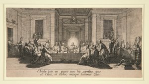 Poslední večeře od Jacques Callot