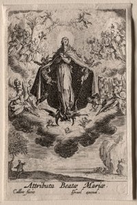 Život Panny Marie: Vlastnosti Panny od Jacques Callot