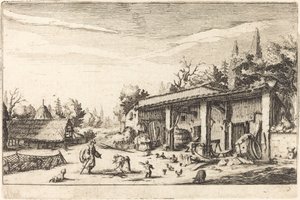 Malá farma od Jacques Callot