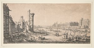 Louvre od Jacques Callot