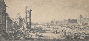 Louvre od Jacques Callot