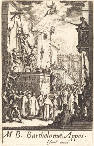 Umučení svatého Bartoloměje od Jacques Callot