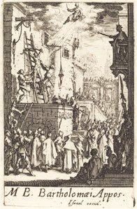Umučení svatého Bartoloměje, c. 16341635. od Jacques Callot