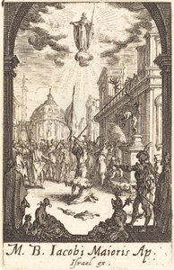 Umučení svatého Jakuba Majora, c. 16341635. od Jacques Callot