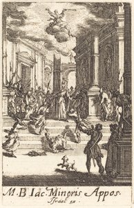 Umučení svatého Jakuba Minorého od Jacques Callot