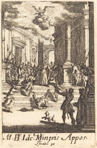 Umučení svatého Jakuba Minor, c. 16341635. od Jacques Callot