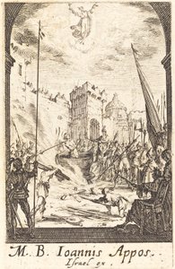 Umučení svatého Jana Evangelisty od Jacques Callot