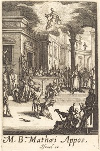 Umučení svatého Matouše od Jacques Callot