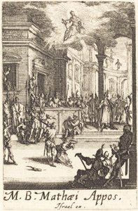 Umučení svatého Matouše od Jacques Callot