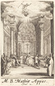 Umučení svatého Matyáše, c. 16341635. od Jacques Callot