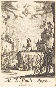 Umučení svatého Pavla od Jacques Callot