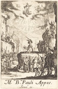 Umučení svatého Pavla od Jacques Callot