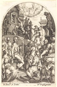 Umučení svatého Petra od Jacques Callot
