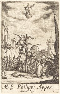 Umučení svatého Filipa od Jacques Callot